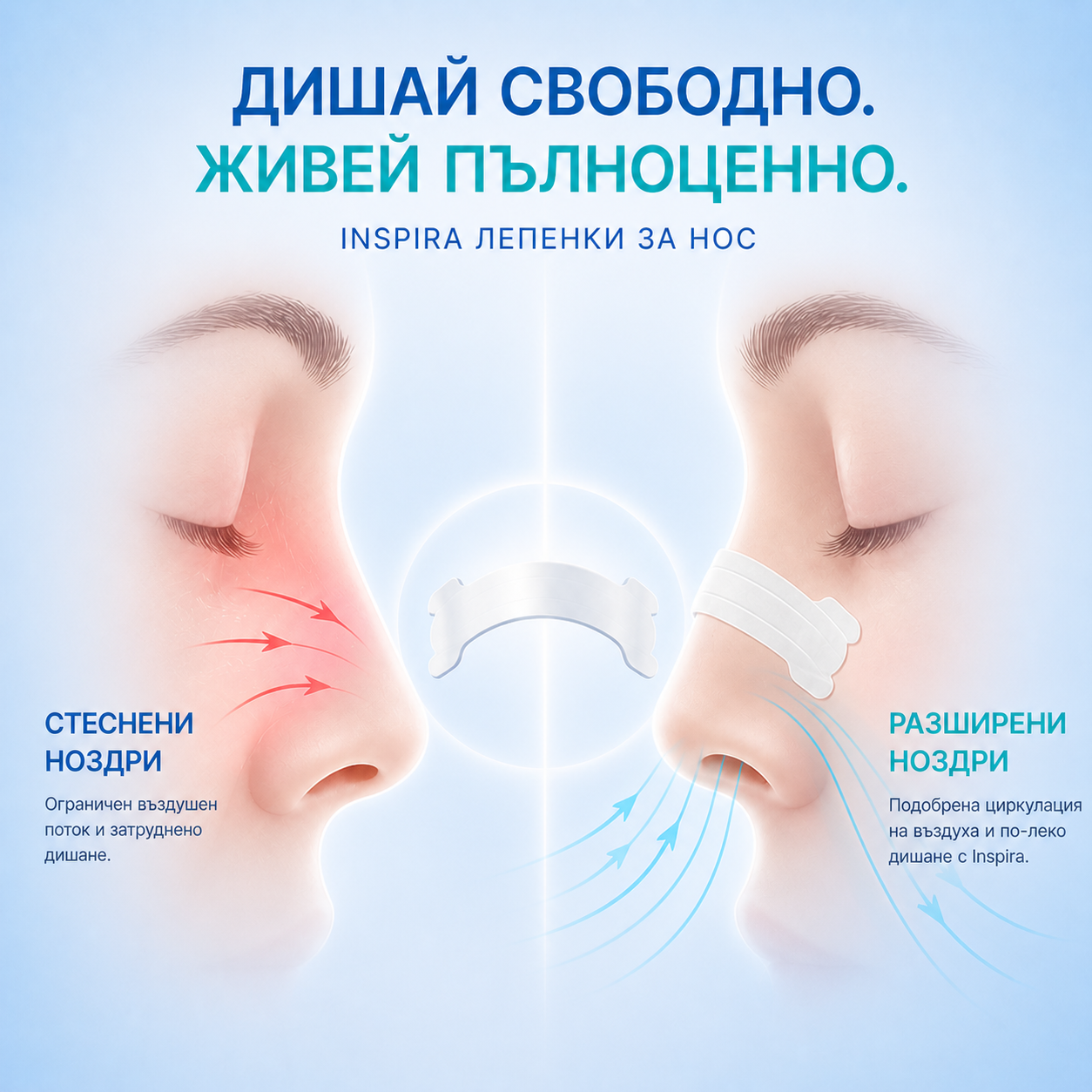 лепенки за нос Inspira